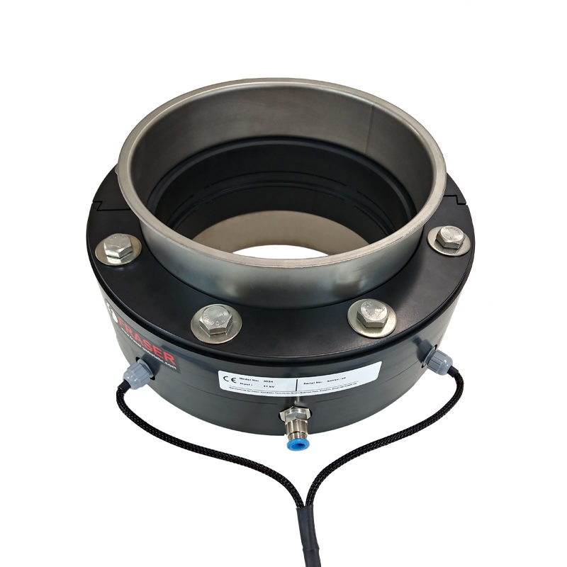 3024 Ring ioniser, 24V DC. Voor het neutraliseren van statische elektriciteit in industriële afzuiging en industriële afzuigsystemen