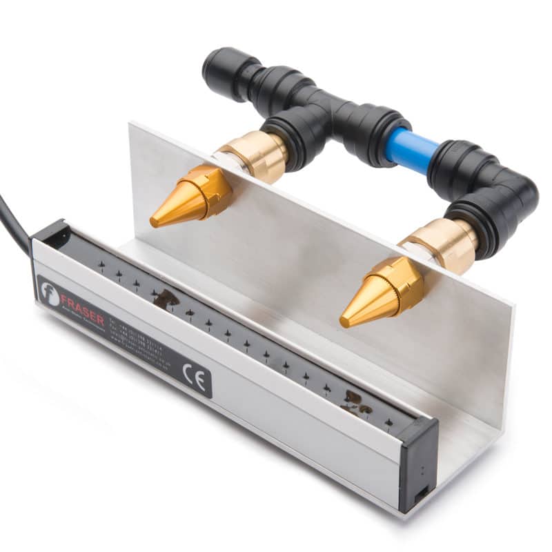 4200 ionisatienozzles in combinatie met 1250s ionisatiestaaf