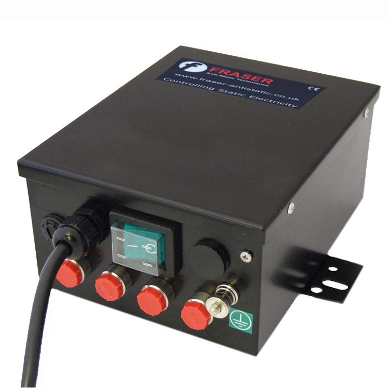HP50-4 hoogspanningsvoeding. Voor AC ionisatieapparatuur