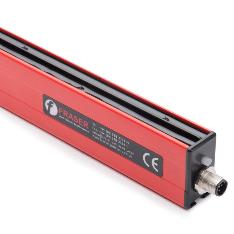 NEOS12-L krachtige ionisatiestaaf 24V DC. Voor het neutraliseren van statische elektriciteit op middellange tot lange afstand