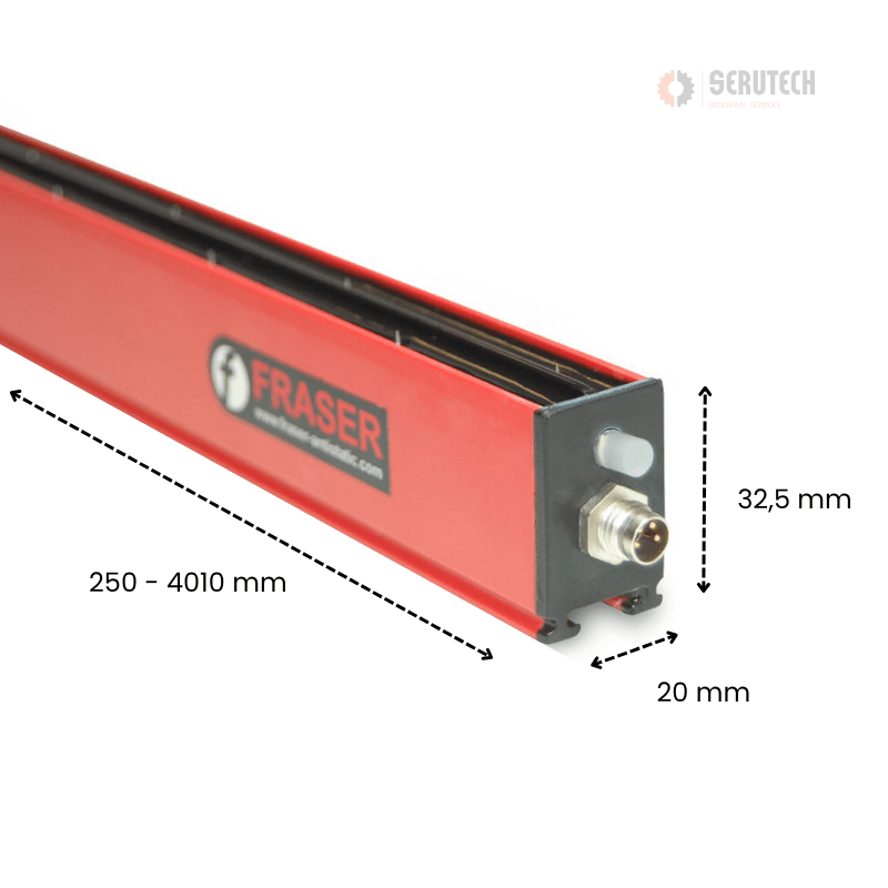 3014 ionisatiestaaf Serutech - Fraser Anti Static