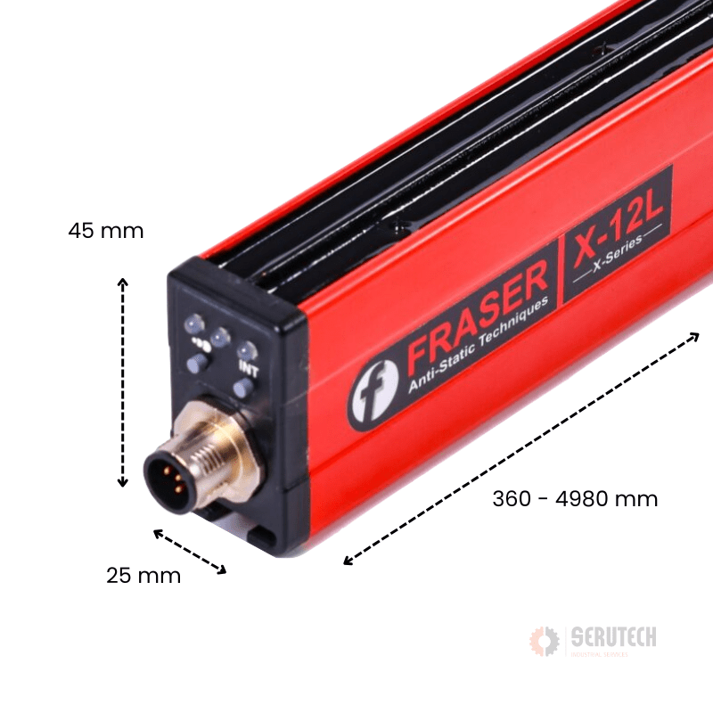 X-12L ionisatiestaaf Serutech - Fraser Anti Static